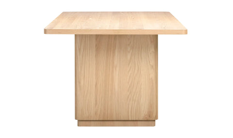 Round Off Small Dining Table Natural Oak