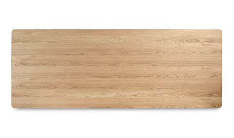 Round Off Large Dining Table Natural Oak
