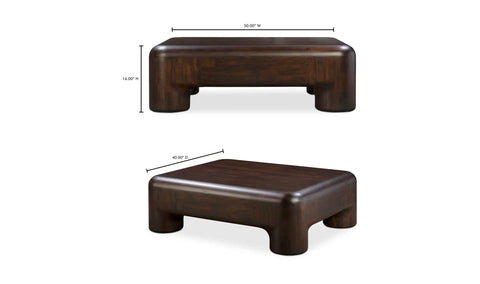 Rowan Coffee Table Dark Brown