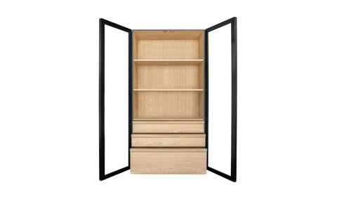Charlotte Tall Cabinet Black