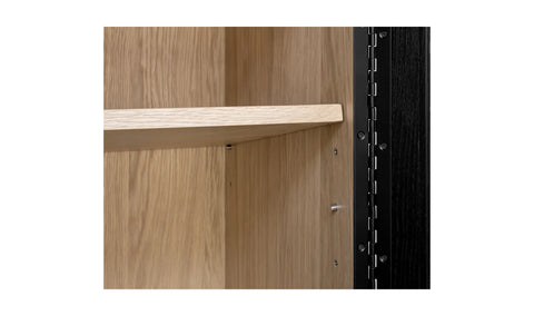 Charlotte Tall Cabinet Black