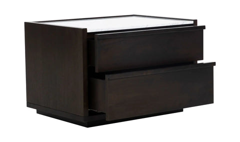 Ashcroft Nightstand Dark Grey