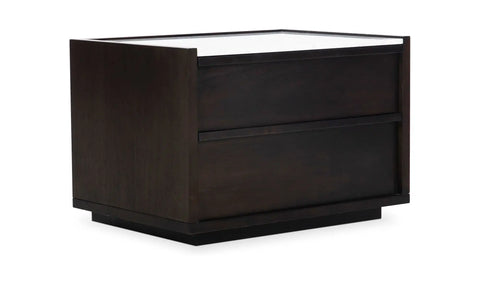 Ashcroft Nightstand Dark Grey