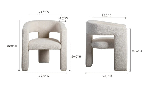 Elo Chair White